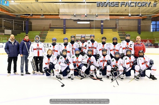 2019-10-06 Hockey Milano Rossoblu U15-Pinerolo 0053 Squadra